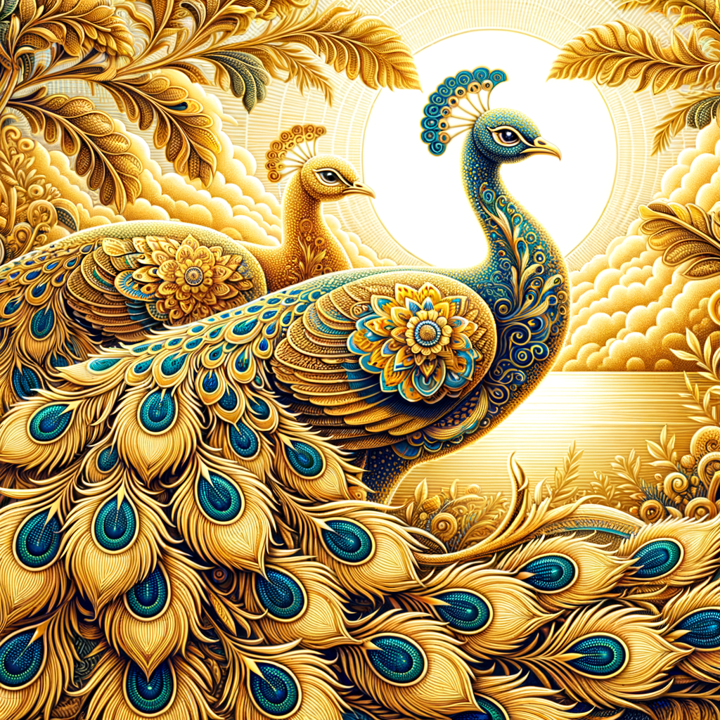 Golden Peacock