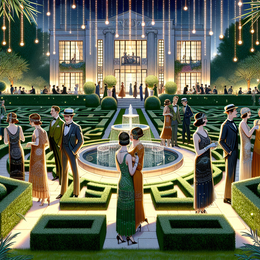 Art Deco Garden Party Elegance