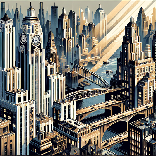 Art Deco Cityscapes