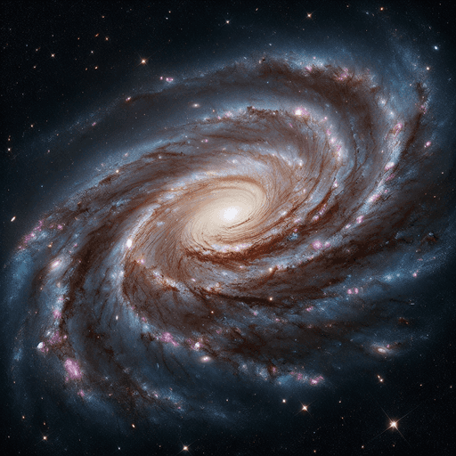 Spiral Galaxy-Space Poster